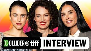 The Substance Interview: Demi Moore, Margaret Qualley & Coralie Fargeat