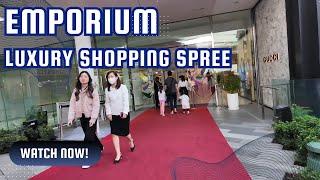 Luxury Shopping Spree at #emporium Bangkok ️ (Thailand's Shopping Paradise!)