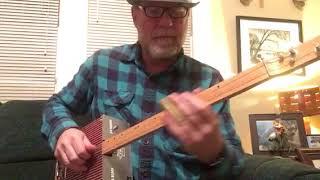 Two String Cigar Box Diddley Bow Flathead 770 by Bluesboy Jag