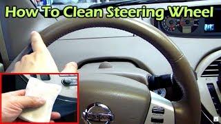 How to Clean and Restore Your Leather Steering Wheel