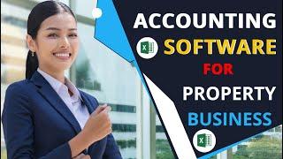 Accounting software in Excel | sale purchase software in Excel | Property Accounting software