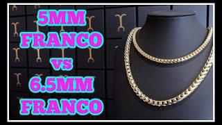 The difference between the two might surprise you...5MM Franco vs 6.5MM Franco