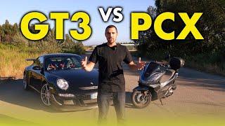 GT3 vs PCX! O derradeiro teste!!! | André Garage