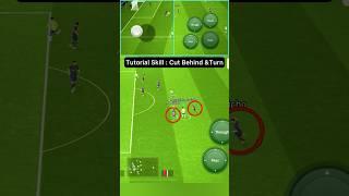 Tutorial Dribbling skill : Cut Behind & Turn  by Ronaldinho #efootball #efootball2024