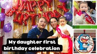 First birthday celebration of my dear daughter Tenzin Dechen la at Ravangla #tibetanvlogger