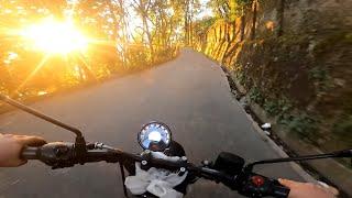 Ride back to home | Royal Enfield Hunter 350 | | Pure Sound | Stock Exhaust| Golden Hour | POV ride.