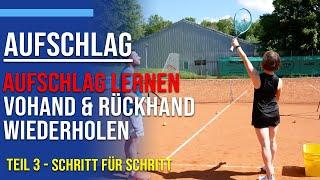 Tennis Anfänger Stunde | Vorhand, Rückhand und Aufschlag in 30 Minuten lernen