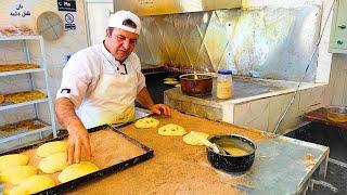 Iranian Sesame butter Barbari Bread|the delicious bread