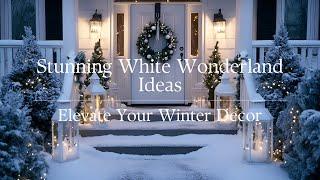 Create a Cozy & Chic White Winter Wonderland: Elegant Decor Tips You’ll Love