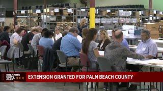 Judge orders recount extension for Palm Beach County