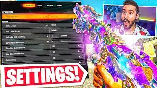 *NEW* BEST WARZONE SETTINGS! (BO6 Movement, Aim Assist, Audio + Controller Settings)