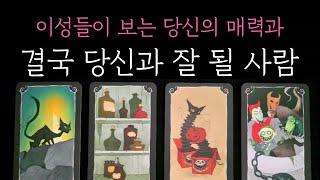[타로] 팩폭 소름 정확 리딩 이성들이 보는 당신의 매력과 결국 당신과 잘 될 사람