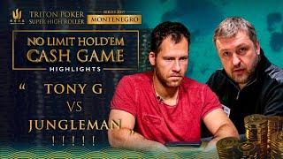 Tony G Cracks Jungleman's Pocket Aces for $830k Poker Pot!