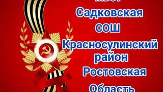 МБОУ Садковская СОШ Красносулинский район Ростовская область 2020 год