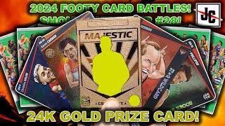 24K GOLD MAJESTIC PRIZE CARD! FOOTY CARD BATTLES | 2024 AFL TEAMCOACH CARDS