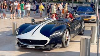 Billionaires Take Over Monaco 2024 - Ferrari Monza SP2, 812 Comp x2, LaFerrari, Valkyrie, Revuelto