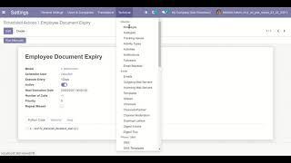 Employee Document Management Odoo