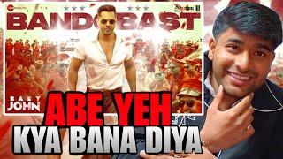 Bandobast song reaction | Baby John | Varun Dhawan | Thaman S | Mame Khan | Irshad Kamil