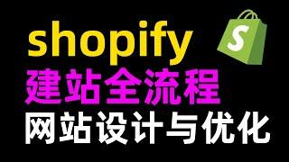 【Shopify教程合集】手把手从0打造高转化的独立站-网站设计与优化篇