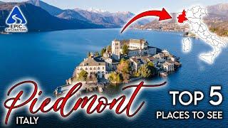 Piedmont, Italy: Top 5 Places to see | 4K Travel Guide