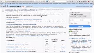 [教學資源] 2016 年 10 月份開課，520+ 門免費程式設計教學課程