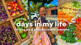 DAYS IN MY LIFE AS A RAW VEGAN » WHAT I EAT IN A DAY + GROCERY HAUL 