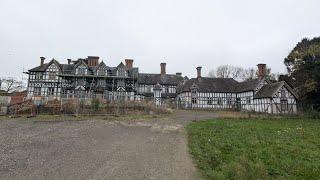 Exploring The Haunted Tudor ABANDONED MANSION Seighford Hall PARANORMAL ACTIVITY!