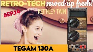 RETRO-TECH ○ TEGAM ( KEITHLY) 130A Vintage Multimeter Mini Review & Teardown!