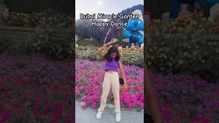 Grand daughter's happy dance️ #miraclegardendubai #dubaitrip #funtime #shortsfeed #trending #fyp