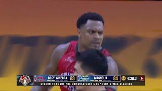 Brgy. Ginebra REGAINS LEAD vs. Magnolia in 4Q  | PBA Season 49 Commissioner's Cup