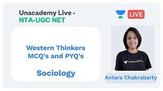 NTA UGC NET - Solve MCQ's and PYQ's on Western Thinkers by Antara Chakrabarty