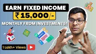 How To EARN REGULAR INCOME from your INVESTMENTS | Easy Investing for Beginners | Madhur Agarwal