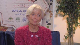 IMF chief Lagarde: 'Global growth forecasts are fairly good'