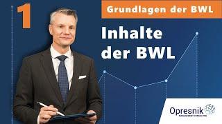 Inhalte der BWL einfach erklärt – BWL-Vorlesung Teil 1 mit Prof. Marc Opresnik