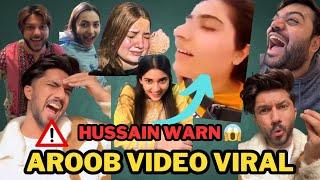 Hussain Tareen Warns Ducky Bhai To Viral Aroob Jatoi Videos | Rabeeca Khan Roasted