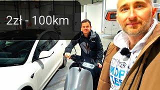 3.5 seconds to 50 km/h!!! Platinet electric scooter 100 km for 0,5$