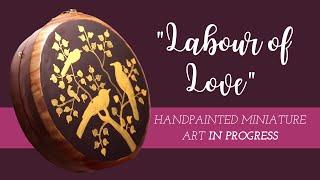 Handpainted Miniature Art | Progression Video | Traditional Indian Art at Memeraki