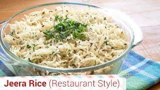 Restaurant Style Jeera Rice- learn how to make jeera rice the right way.