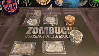 5th issue in Zombucks series and silver from JM Bullion