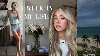 week in my life as a full time influencer