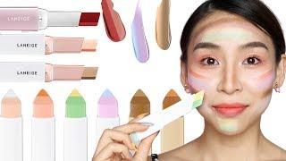 Full Face of Laneige Two Tone Makeup - TINA YONG