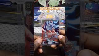 (Rate Goku Ultra instinct!!!) #dragonballsuper #tcg #dragonballz #anime #goku #collectiblecards