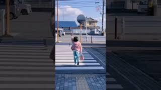 How children cross the street in JAPAN