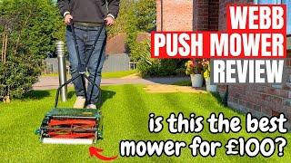 Webb WEH12R Push Mower Review - The Best Mower for £100?