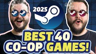 40 BEST CO-OP Games on STEAM! 2025