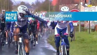 Paris-Nice 2020 - Stage 2 - Accolade / Handshake