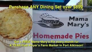 American Wholesale Furniture Mama Mary's Pies