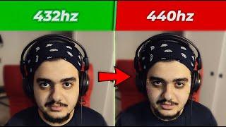 440hz vs 432hz/ !!فرکانس440هرتز مغزتو نابود میکنه