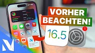 iOS 16.5 erscheint DIESE Woche! - Diese 5 Dinge solltet ihr VORHER beachten! | Nils-Hendrik Welk