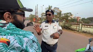 VLOG 45: India Bike week se nikalte hi goa police ne rok lia